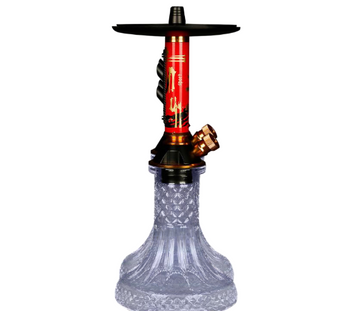 Кальян Urban TRUMPET B Red Алюміній 35см, Червоний