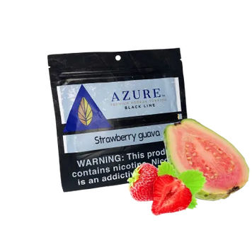 Табак Azure Black Strawberry guava (Клубника гуава, 100 г) 9825 - фото интернет-магазина Кальянер