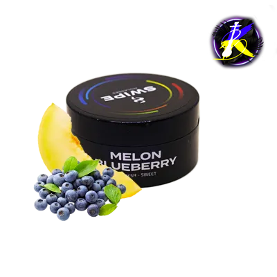 Кальянная смесь Swipe Melon Blueberry (Дыня Черника, 50 г)   7278 - фото интернет-магазина Кальянер
