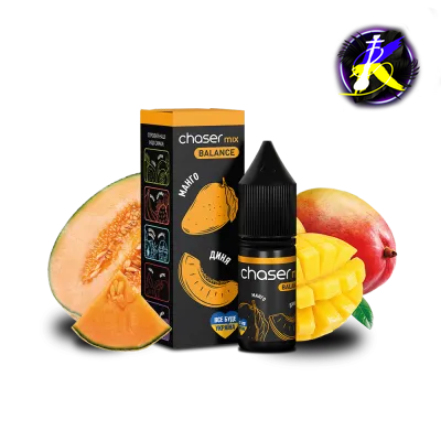 Рідина Chaser Mix Mango Melon Balance (Манго Диня, 50 мг, 10 мл) 20824 - фото інтернет-магазина Кальянер