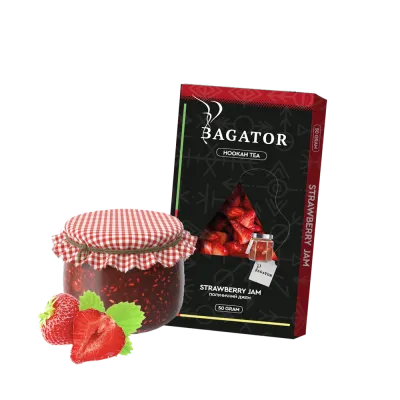 Кальянная чайная смесь Bagator Hookah Tea Strawberry jam (Клубничный Джем, 50 г)   21188 - фото интернет-магазина Кальянер