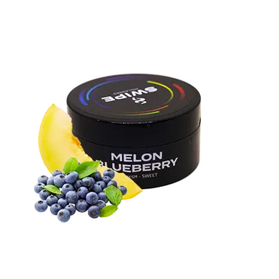 Кальянна суміш Swipe Melon Blueberry (Диня Чорниця, 50 г)   7278 - фото інтернет-магазина Кальянер