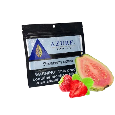 Табак Azure Black Strawberry guava (Клубника гуава, 100 г) 9825 - фото интернет-магазина Кальянер