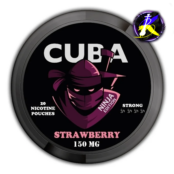 Снюс Cuba Ninja Strawberry 150 мг 4573457 - фото интернет-магазина Кальянер