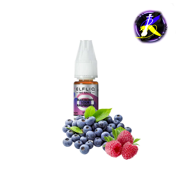 Жидкость Elfliq Blueberry Sour Raspberry (Черника Кислая малина, 10 мл) 19778 - фото интернет-магазина Кальянер