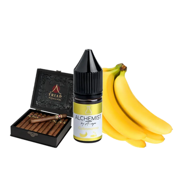 Рідина Alchemist Salt CubanaBanana (Кубана Банана, 50 мг, 10 мл) 9416 - фото інтернет-магазина Кальянер