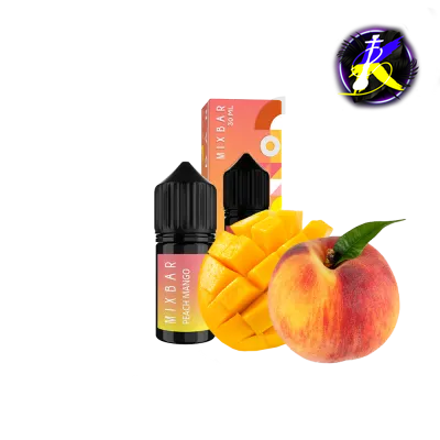 Рідина Mix Bar Salt Peach Mango (Персик Манго, 65 мг, 30 мл) 21318 - фото інтернет-магазина Кальянер