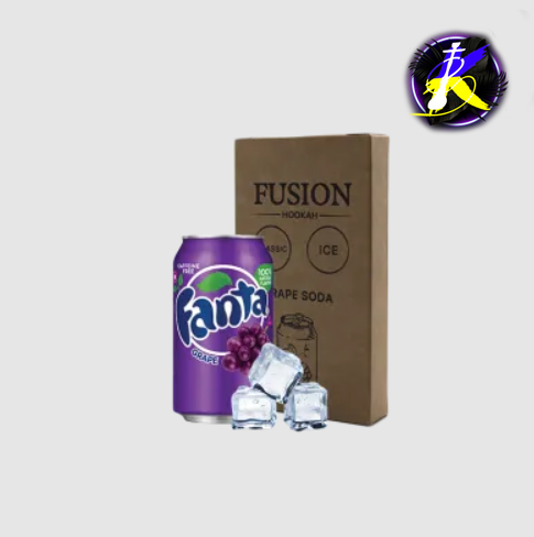 Тютюн Fusion Classic Ice Grape Soda (Айс Грейп Сода, 100 г) 3850 - фото інтернет-магазина Кальянер