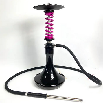 Кальян Trumpet Hookah Rider S Pink 57 см х4133 - фото интернет-магазина Кальянер