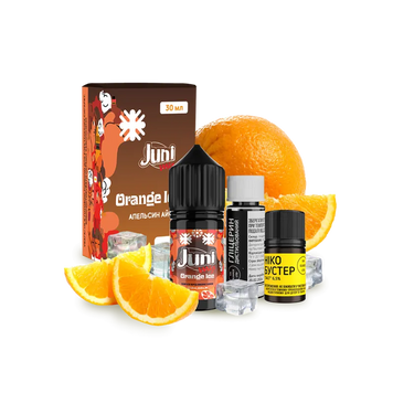 Набір для самозамісу Juni Mix Orange Ice (Апельсин Льод, 50 мг, 30 мл)