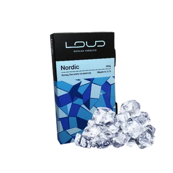 Тютюн Loud Nordic (Нордик, 100 г)   8272 - фото інтернет-магазина Кальянер