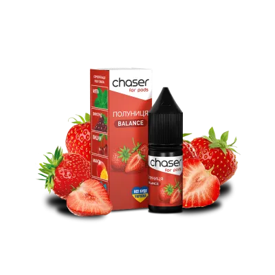 Жидкость Chaser Strawberry Balance (Клубника, 50 мг, 30 мл) copy_9675 - фото интернет-магазина Кальянер