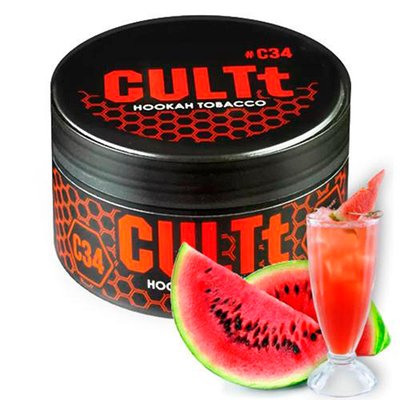 Тютюн CULTt C34 Watermelon Lemonade 100 г 3379 - фото интернет-магазина Кальянер