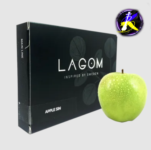 Тютюн Lagom Main Apple Sin (Яблуко, 200 г) 22528 - фото інтернет-магазина Кальянер