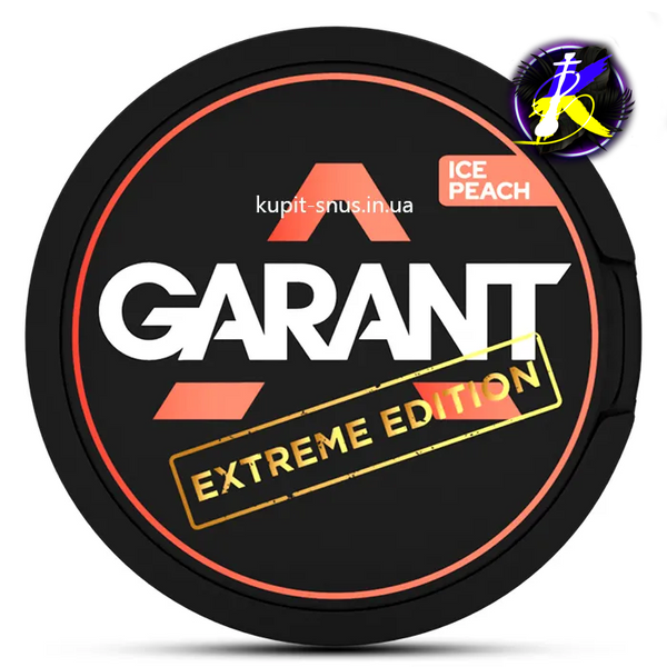 Снюс Garant Extreme Ice Peach 59579 - фото інтернет-магазина Кальянер