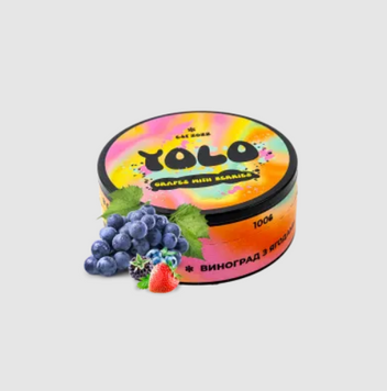 Табак Yolo Grape and berries (Виноград Ягоды, 100 г)