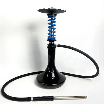 Кальян Trumpet Hookah Rider S Blue 57 см х4134 - фото интернет-магазина Кальянер