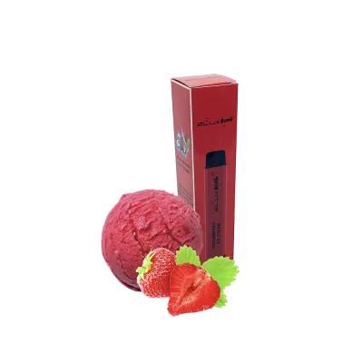 Elux Bomb 3500 Strawberry Ice Cream (Земляника Мороженое) Одноразовый POD 602 - фото интернет-магазина Кальянер