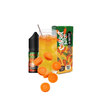 Рідина In Bottle Salt Carrot Juice (Морковний сік, 50 мг, 30 мл) 21487 - фото інтернет-магазина Кальянер