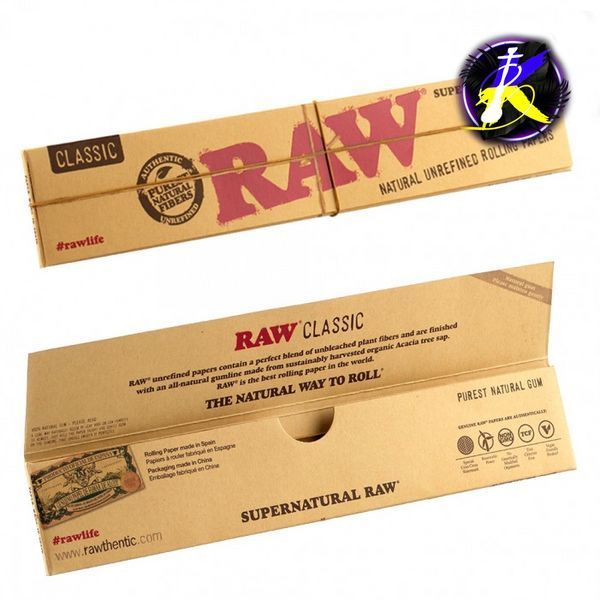 Бумага для самокруток RAW Supernatural SLIM 57834 - фото интернет-магазина Кальянер