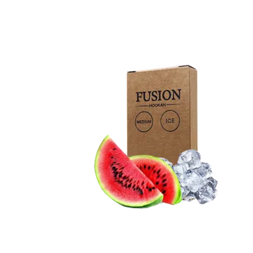 Табак Fusion Medium Ice Watermelon (Арбуз Лёд, 100 г)   3871 - фото интернет-магазина Кальянер