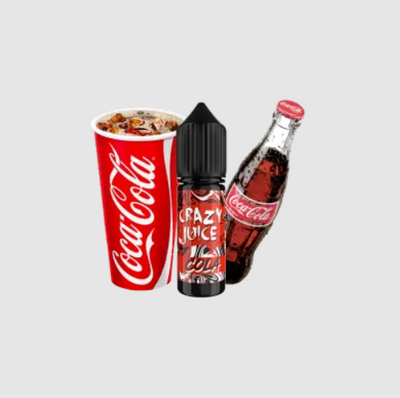 Рідина Crazy Juice Salt Cola (Кола, 50 мг, 15 мл)   20376 - фото інтернет-магазина Кальянер