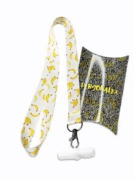 Персональный мундштук Personalka Poly Bananas k044 - фото интернет-магазина Кальянер