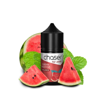 Жидкость Chaser Watermelon Menthol Balance (Арбуз Ментол, 50 мг, 30 мл) 26540 - фото интернет-магазина Кальянер