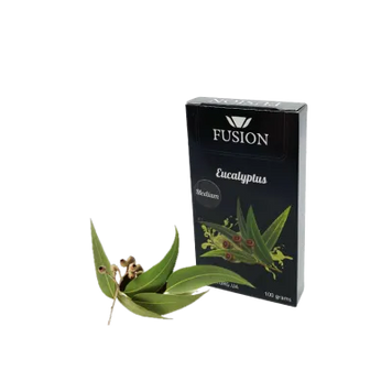 Табак Fusion Medium Eucaliptus (Эвкалипт, 100 г)   3788 - фото интернет-магазина Кальянер