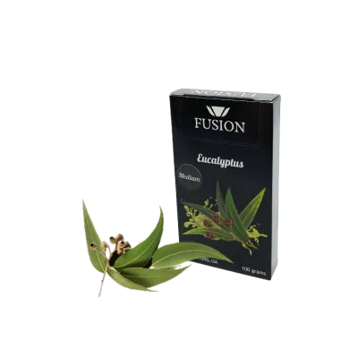 Табак Fusion Medium Eucaliptus (Эвкалипт, 100 г)   3788 - фото интернет-магазина Кальянер