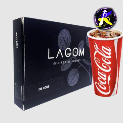 Тютюн Lagom Navy Dr. Coke (Кола, 200 г) 22499 - фото інтернет-магазина Кальянер