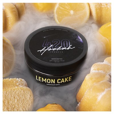 Тютюн 420 Lemon Cake (Лимонний Пиріг, 100 г) 1841 - фото інтернет-магазина Кальянер