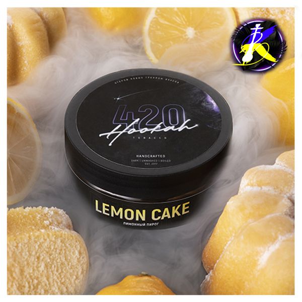Табак 420 Lemon Cake (Лимонный Пирог, 100 г) 1841 - фото интернет-магазина Кальянер