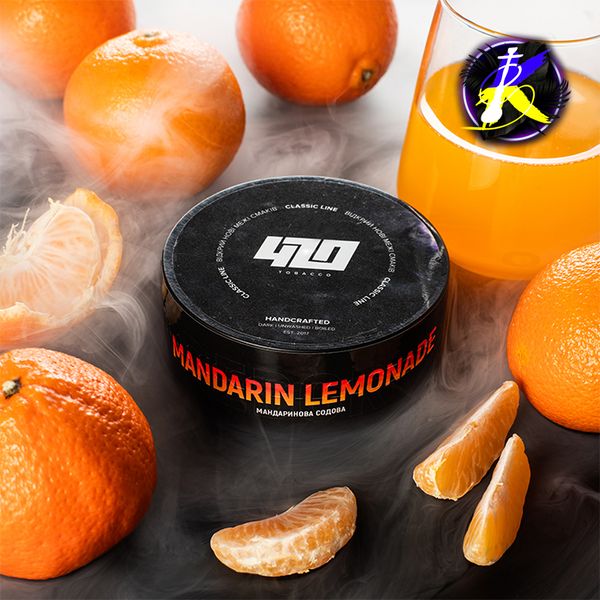 Табак 420 Mandarin Lemonade (Мандариновая Содовая, 100 г) 20059 - фото интернет-магазина Кальянер