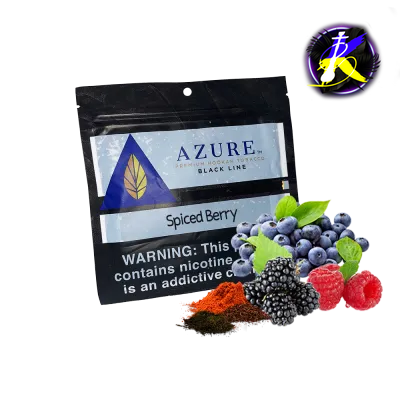 Табак Azure Black Spiced Berry (Спайсд берри, 100 г)   9824 - фото интернет-магазина Кальянер