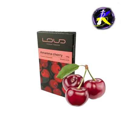 Тютюн Loud Amarena cherry (Амарена Черрі, 100 г)   20769 - фото інтернет-магазина Кальянер