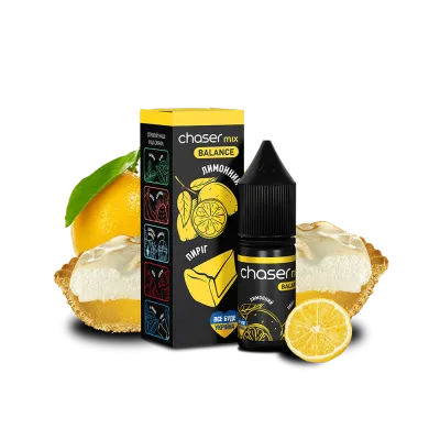 Рідина Chaser Mix Lemon Cake Balance (Лімонний Пиріг, 50 мг, 10 мл) 20823 - фото інтернет-магазина Кальянер