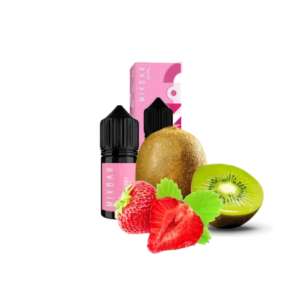 Рідина Mix Bar Salt Kiwi Strawberry (Ківі Полуниця, 65 мг, 30 мл) 21314 - фото інтернет-магазина Кальянер
