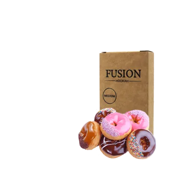 Табак Fusion Medium Glaze Donuts (Пончик с Глазурью, 100 г)   3790 - фото интернет-магазина Кальянер