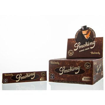 Бумага для курения Smoking Brown King Size 33 745757 - фото интернет-магазина Кальянер