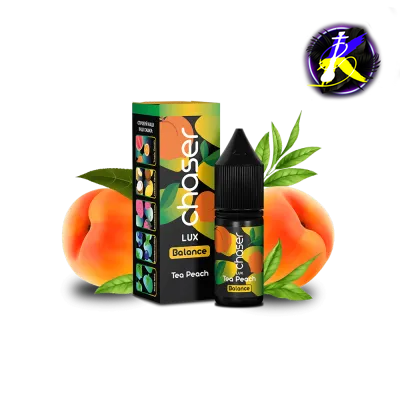 Жидкость Chaser Lux Peach Tea Balance (Персиковый Чай, 65 мг, 11 мл) 21292 - фото интернет-магазина Кальянер