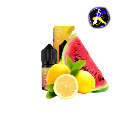 Жидкость Mix Bar Salt Lemon Watermelon (Лимон Арбуз, 65 мг, 30 мл) 21315 - фото интернет-магазина Кальянер