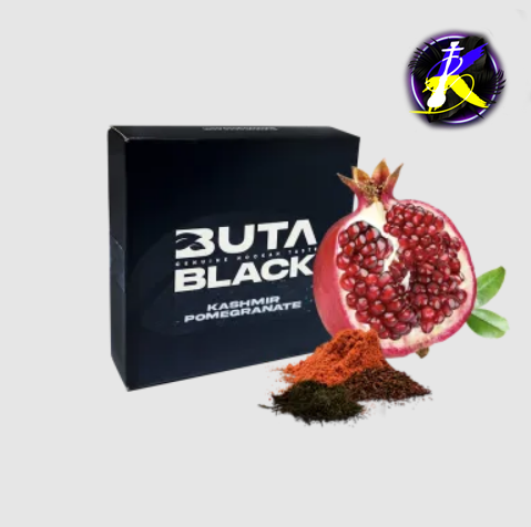 Тютюн Buta Black Kashmir Pomegranate (Кашмір Гранат, 100 г) 21182 - фото інтернет-магазина Кальянер