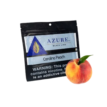 Тютюн Azure Black Carolina Peach (Кароліна піч, 100 г)   9795 - фото інтернет-магазина Кальянер