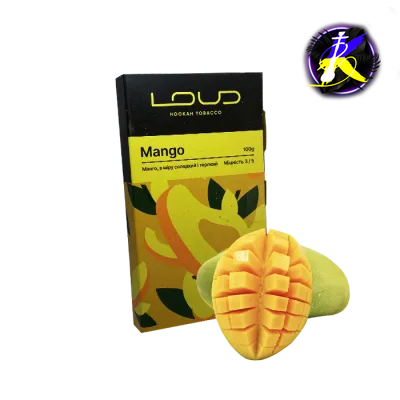 Тютюн Loud Mango (манго, 100 г)   8277 - фото інтернет-магазина Кальянер