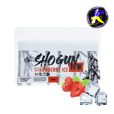 Табак Shogun strawberry ice (Клубника Лёд, 60 г)   18839 - фото интернет-магазина Кальянер
