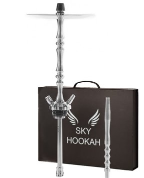 Шахта Sky Hookah Classic Silver 60 см 3400099 - фото інтернет-магазина Кальянер