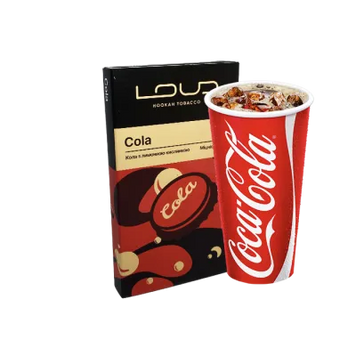 Табак Loud Cola (Кола, 100 г)   8273 - фото интернет-магазина Кальянер