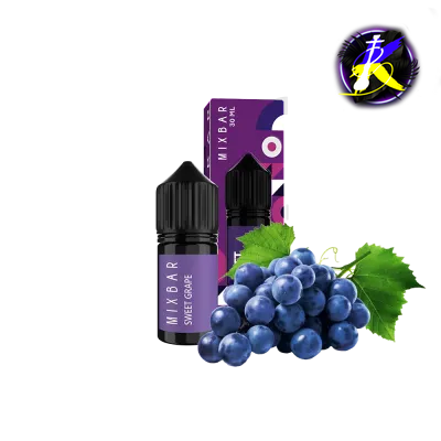 Рідина Mix Bar Salt Sweet Grape (Солодкий Виноград, 65 мг, 30 мл) 21322 - фото інтернет-магазина Кальянер