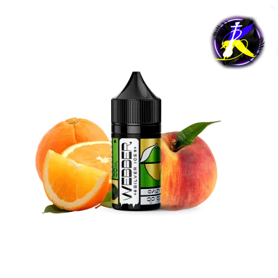 Жидкость Webber Silver Ice Orange Peach (Апельсин Персик, 50 мг, 30 мл) 20363 - фото интернет-магазина Кальянер
